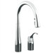 Simplice One Handle Widespread Pull-Down Kitchen Sink Faucet