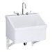 Hollister Utility Sink with Three Hole Faucet Drilling