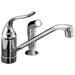 Coralais Single Handle Single Hole Kitchen Sink Faucet with Side Spray