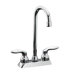 Coralais Double Handle Centerset Bar Faucet with Lever Handles