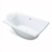 Escale Freestanding Two-Piece Design Bath Tub