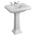 Memoirs Pedestal Bathroom Sink with 4" Centers
