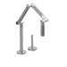 Karbon Articulating Deck Mount Single Handle Widespread Pot Filler Kitchen Faucet