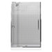 Purist&reg; Heavy Glass Pivot Shower Door in Bright Polished Silver