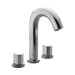 Oblo Double Handle Deck Mount Bath Tub Faucet Trim