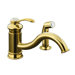 Fairfax Single-Hole Kitchen Sink Faucet with 9" Spout, Matching Finish Sidespray
