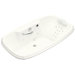 Portrait 67" x 42" Drop-in Whirlpool with Massage Experience and Left-Hand Pump
