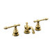 Iv Georges Widespread Bathroom Faucet with Double Lever Handles