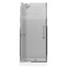Purist Frameless PIVot Shower Door with 0.375" Thick Crystal Clear Glass, 30.25" - 32.75" x 72.25"