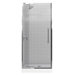Finial Frameless PIivot Shower Door with 0.38" Thick Crystal Clear Glass, 30.25" - 32.38" x 72.25"