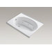Windward 60" x 42" Alcove Whirlpool with Three-Sided integral Tile Flange and Left-Hand Drain