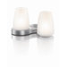 Two Light Table Light in White