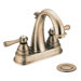 Kingsley Centerset Bathroom Faucet with Double Handles