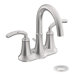 Icon Two Handle Centerset High Arc Bathroom Faucet