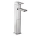 90 Degree One-Handle High Arc Vessel Bathroom Faucet