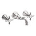 Weymouth Two Handle Widespread High Arc Bathroom Faucet