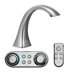 Voss Digital Thermostatic Control Deck Mount Roman Tub Trim