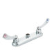 M-Dura Double Handle Wrist Blade Kitchen Faucet without Spout