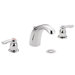 M-Bition Double Handle Widespread Bathroom Faucet with Drain Cover