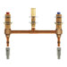 Two Handle Roman Tub Valve 10" Center 0.5" Pex Wirsbo Pex Connection