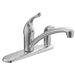 Chateau One Handle Centerset Kitchen Faucet with Side Spray