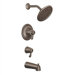 ExactTemp Thermostatic Shower and Tub Shower Faucet Trim