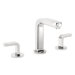 Metris S Widespread Bathroom Faucet with Double Lever Handles
