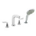 Solaris E Double Handle Deck Mount Roman Tub Faucet Trim Lever Handle