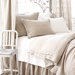 Natural Pleated Linen Bedding Collection