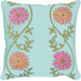Edelweiss Decorative Pillow in Aqua