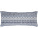 Ila Double Boudoir Pillow in Slate
