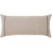 Tea Towel Linen Stripe Double Boudoir Pillow
