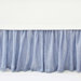 Savannah Linen Chambray Bed Skirt