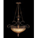 Brighton Pavillion Three Light Pendant in Bronzed Sienna
