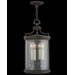Louvre Four Light Outdoor Lantern in Fine Bronze