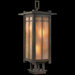 Capistrano Four Light Outdoor Pier Mount Lanternin Bronze Patina