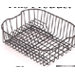 Drainer Basket with Holder in White
