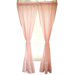 Pink with Cream Dots Curtains - 2 Panels