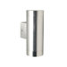 Tin Maxi Two Light LED Up / Down Outdoor Wall Bracket in Aluminium