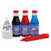 3 Flavor Party Pack Snow Cone and Shaved Ice Syrup Pint