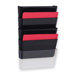 Vertical File System, 13"x4"x6-3/4", 3/PK, Smoke