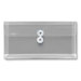 String A Long Poly Hide Envelope, Top Open, 5"x7", Clear