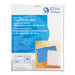 Filing Labels, Laser/Inkjet, 2/3"x3-7/16", 1500 per Pack