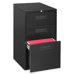 20" Box/Box/File Mobile Pedestal Files, Black