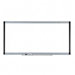 Magnetic Dry-Erase Board, 4' x 8', Silver/Ebony