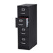 Lorell Deep 4-Drawer Vertical files, Black