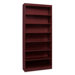 Lorell High-quality Veneer Bookcases, Mahogany