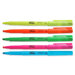 Pen Style Fluorescent Highlighters, Assorted