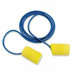 Classic Earplugs, Moisture-Resistant, Corded, 200 per Pack, Yellow/Blue