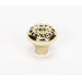 Bella 1.25" Knob with Flower Design